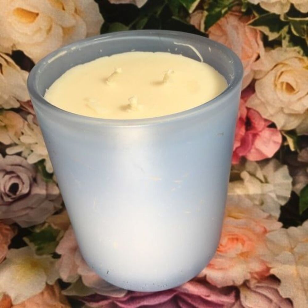 Cerulean 6 Cloudline scented candle blue large glass jar 30 oz 850 g - Picture 4 of 10